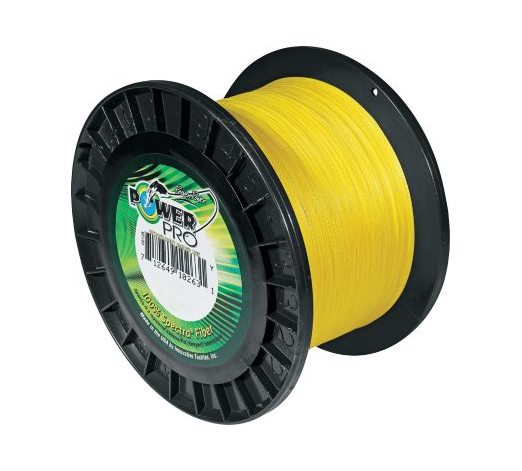 POWER PRO 20LB.X 3000 YD.YELLOW – Crook and Crook Fishing, Electronics, and Marine Supplies