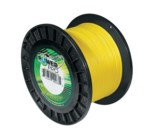 POWER PRO 65LB.X 3000 YD. YELLOW – Crook and Crook Fishing