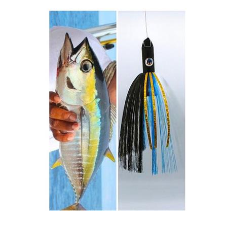   tied dredge yellowfin tuna color 
