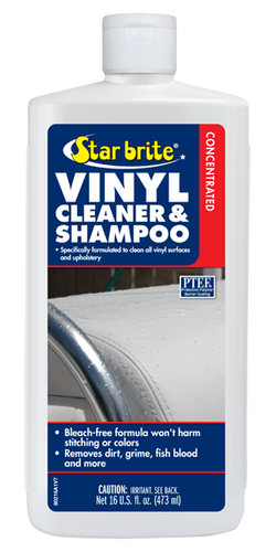 16 ounce vinyl cleaner and shampoo