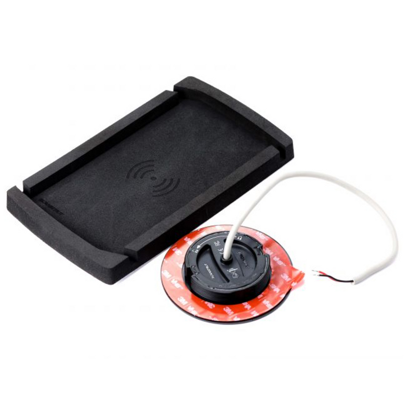 Black waterproof wireless charging mat