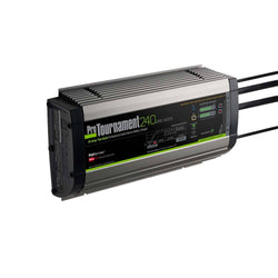 Green, grey and black battery charger