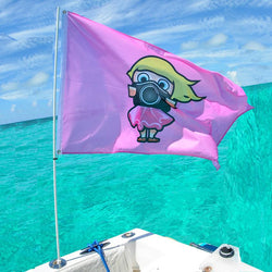 fishing rod flag holder South Wind Designs 6' Flag Pole