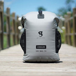 GECKOBRANDS 30L Backpack Dry Bag Cooler Gray – Crook and Crook