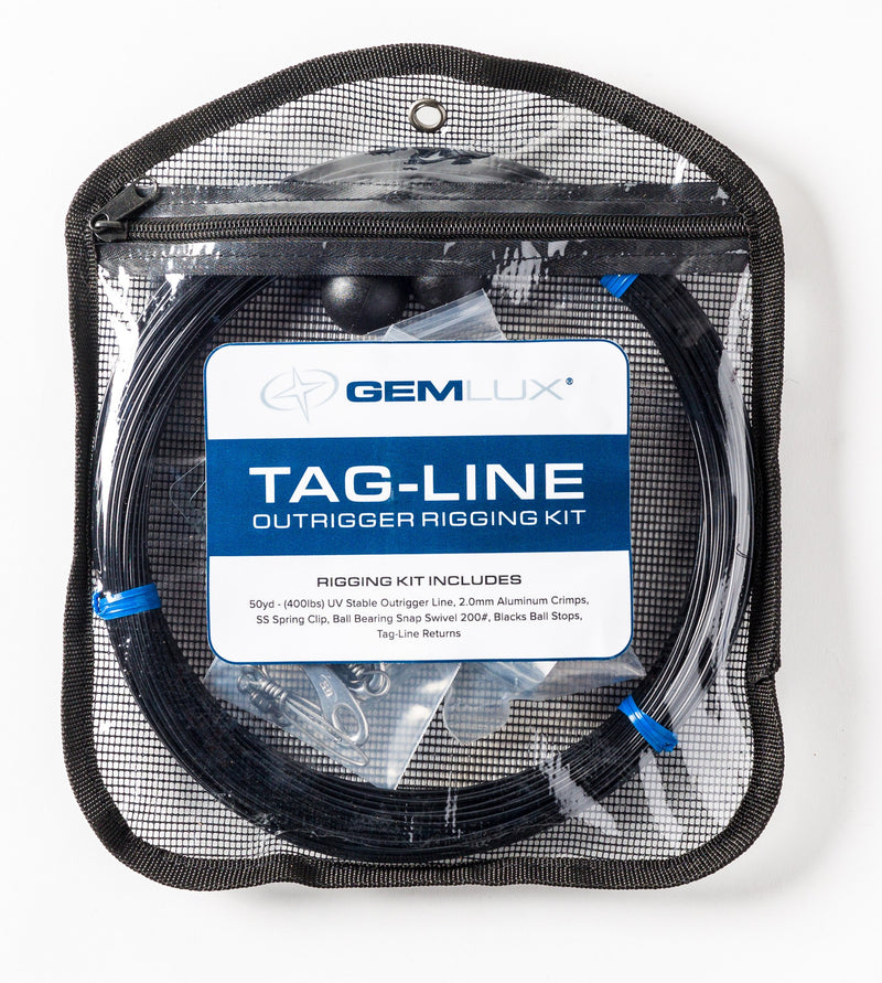 Tagline Rigg GEMLUX Outrigger Tag-line Kit – Crook and Crook Fishing, Electronics ...