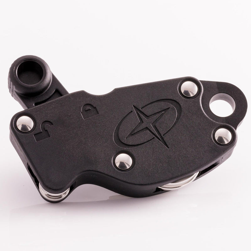 Black lock with Gem logo