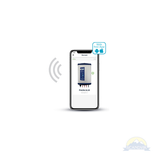 Grey and blue prolite app