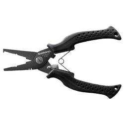 Shimano Power Pliers black with rubber grips