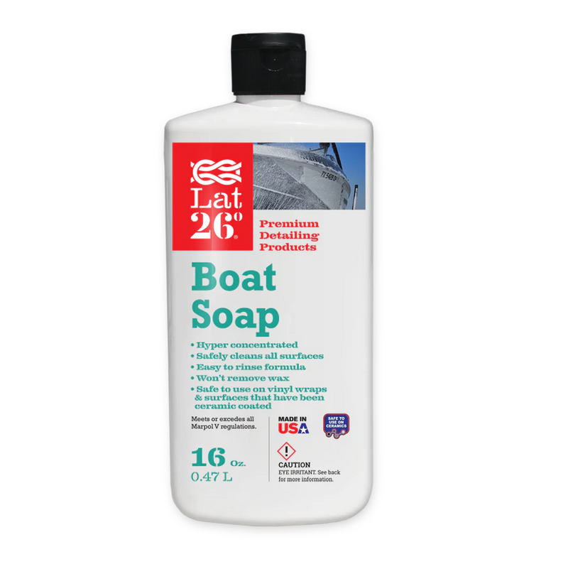 White Bottle of boat soap