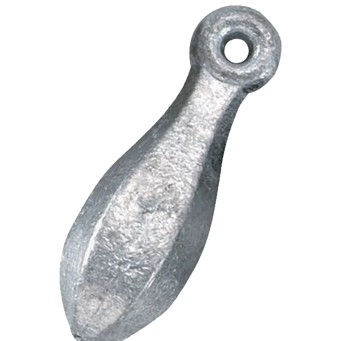 Bullet Weight Bass Pro Shops Bank Lead Sinkers - Natural