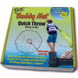 BETTS CH5-I-EZ My Buddy Quick Throw Cast Net 5 3/8 – Crook and
