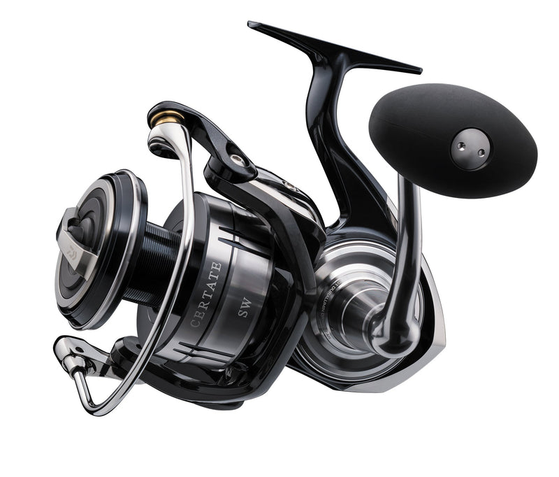 Moulinet De Pêche Daiwa Certate SW CELSWG6000-XH - Corps Monocoque, Engrenage Duralumin G1, Robuste Et Performant Pour La Pêche En Mer