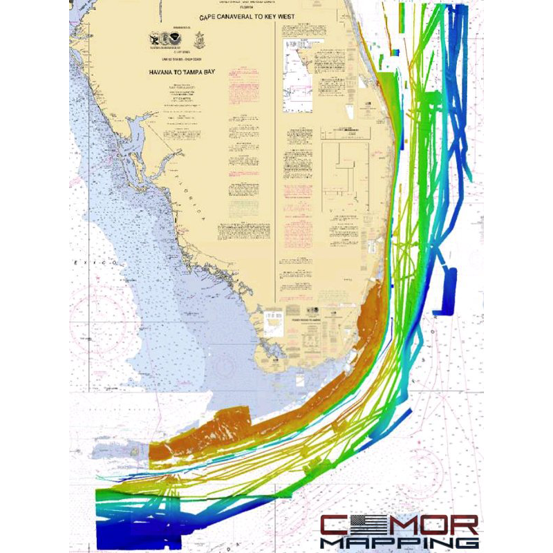 South Florida Inlets Map Detail A New Map Of Part Of The United