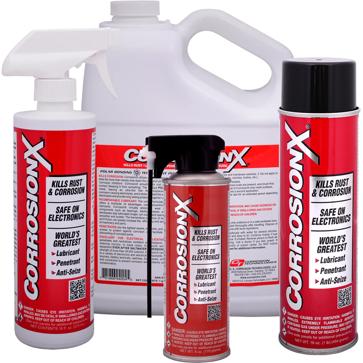 CORROSION TECH Corrosion X 16oz Crook and Crook Fishing, Electronics