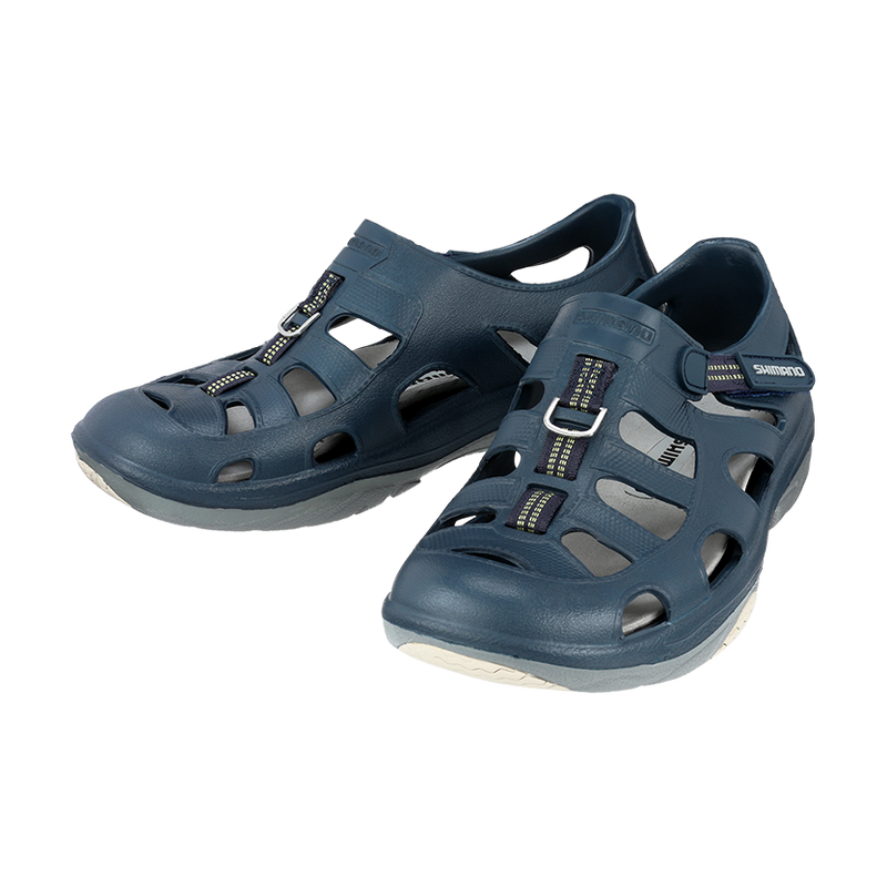 Shimano Evair Marine Fishing Shoe, Navy / Gray