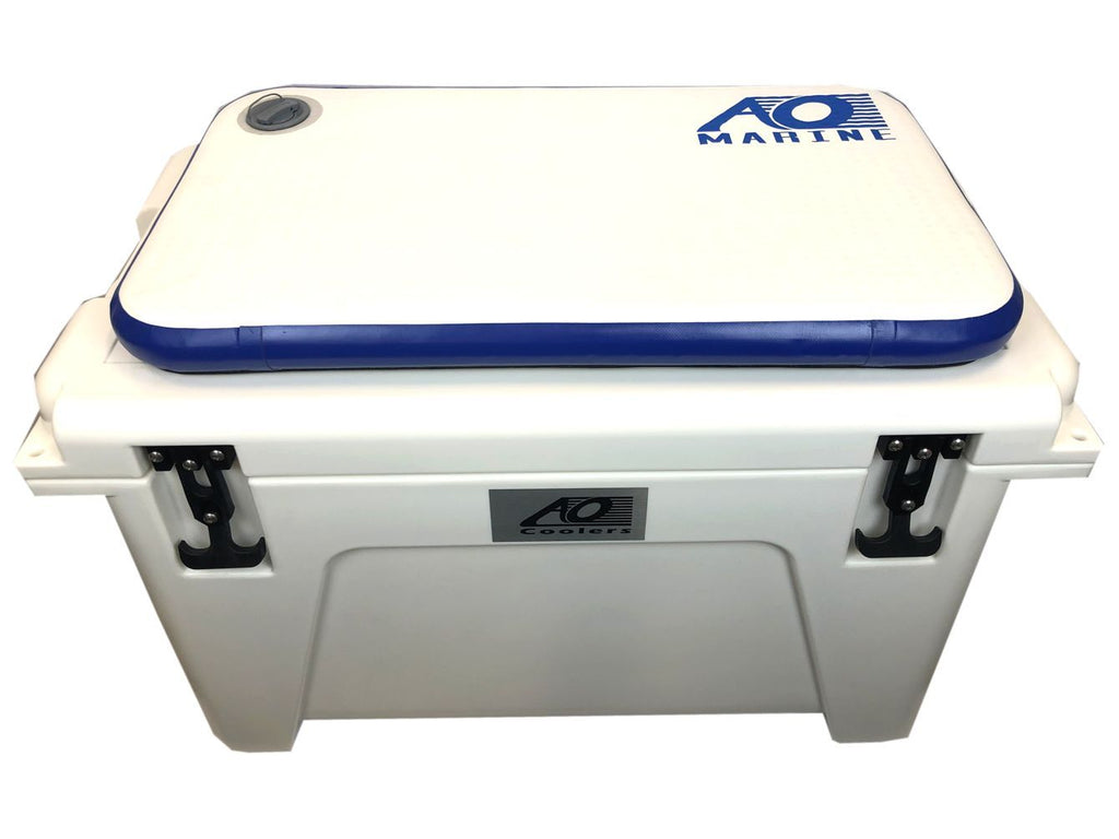 AO Coolers Marine Inflatable Cooler Cushion Kit, White (AOMICU)
