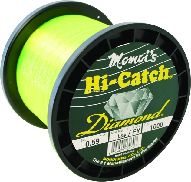 MOMOI'S Hi-Catch Nylon Monofilament Line - CLEAR - 1/4 lb. Test – Crook and  Crook Fishing, Electronics, and Marine Supplies