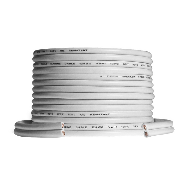 white fusion Speaker Wire