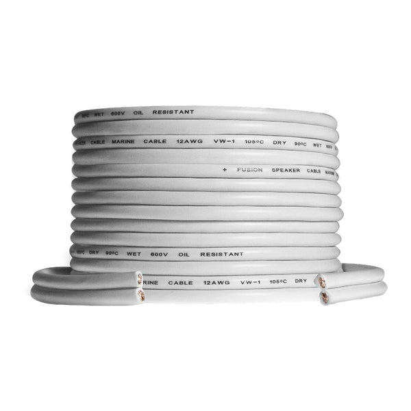 FUSION Speaker Wire 12 AWG White