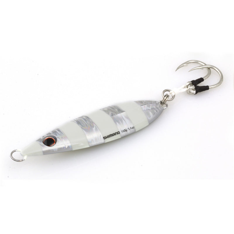 Butterfly Flat-Fall Jig - Zebra Glow