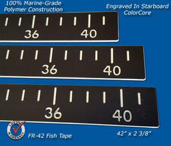 Deep Blue Starboard Measuring Board