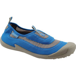 blue water shoe