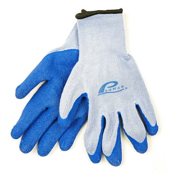 Blue Latex Gloves, Pair