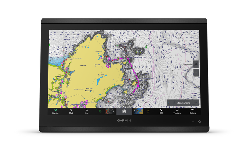 GPSMAP 8616 touchscreen
