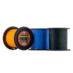 Diamond Braid 8x Gen3 Orange, Blue, Green spools of 3000 yds