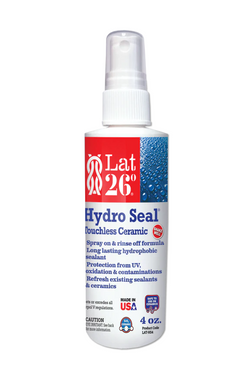 White spray bottle of hydro seal
