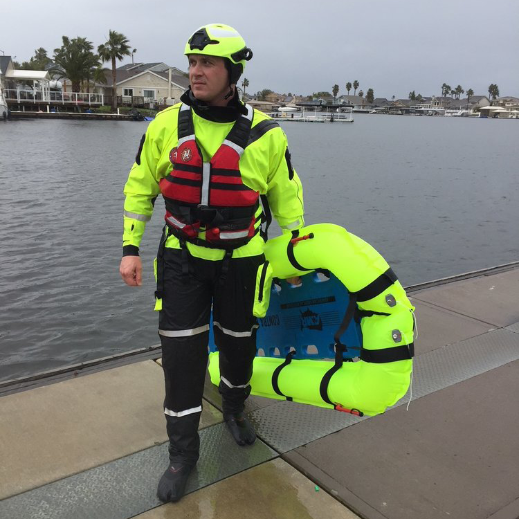 Person using vest