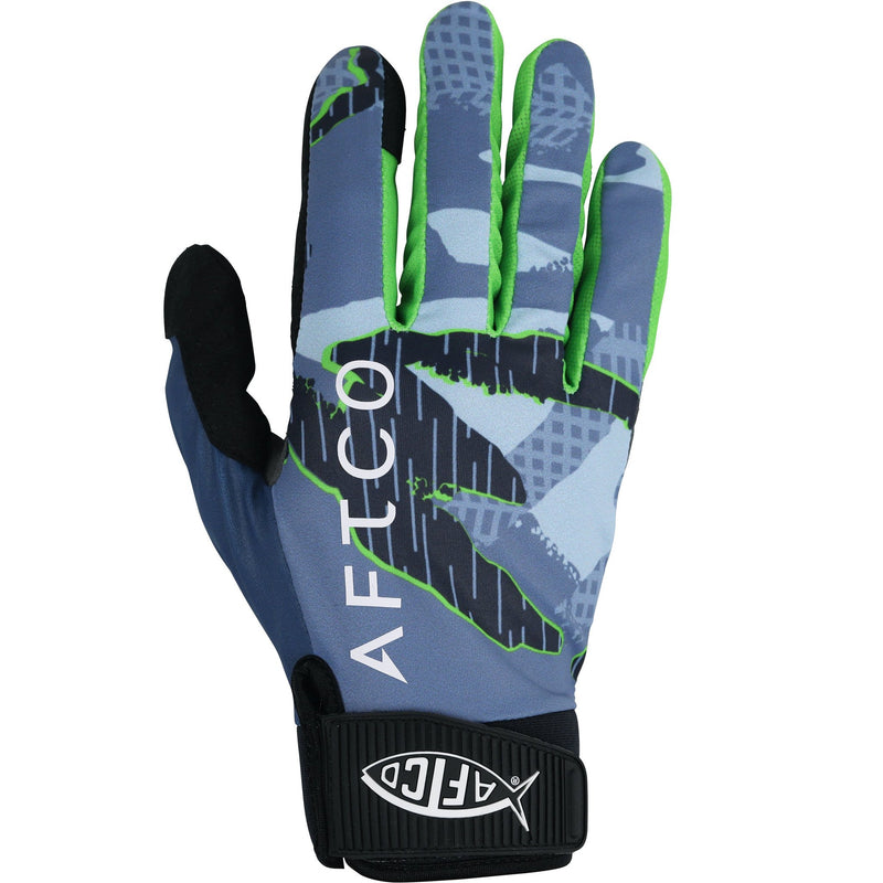 JigPro Glove back of hand with Aftco logo