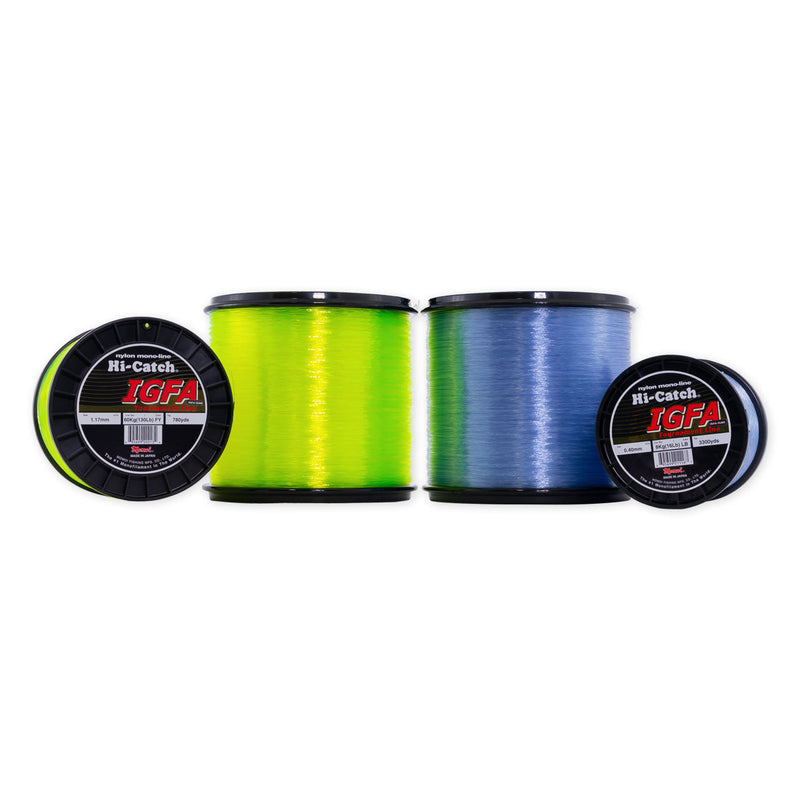 Momoi's Hi-Catch I.G.F.A. Nylon Monofilament Line - Hi-Vis Yellow – Crook  and Crook Fishing, Electronics, and Marine Supplies