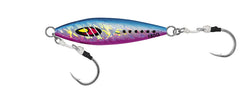 Mr. Slow Jig Blue Pink 180g jig with 2 hooks