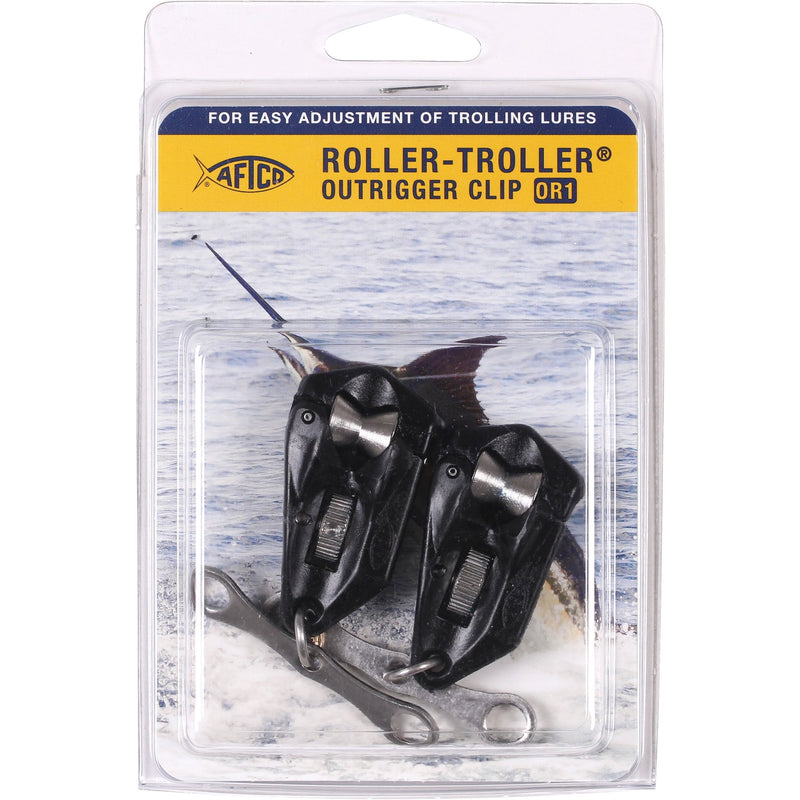 AFTCO Roller-Troller Outrigger Clip OR1 in package