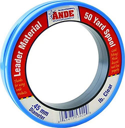 ANDE wrist spool 50 yd Leader Material Clear