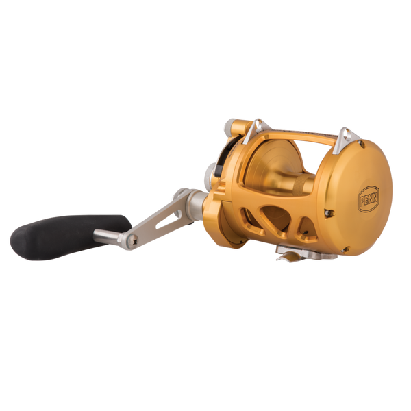 Penn International VISW 30 Gold Reel angled view