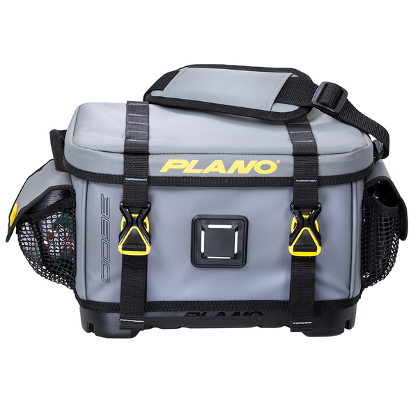 3600 grey yellow and black tackle box
