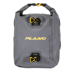 Grey and yellow waterpoof backpack 
