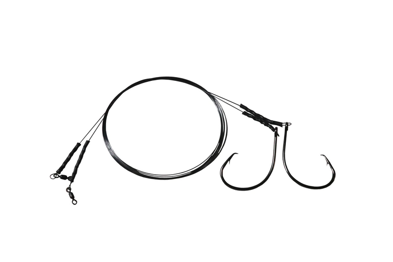 Titanium Leader with Circle Hook 6/0 - 2 pack