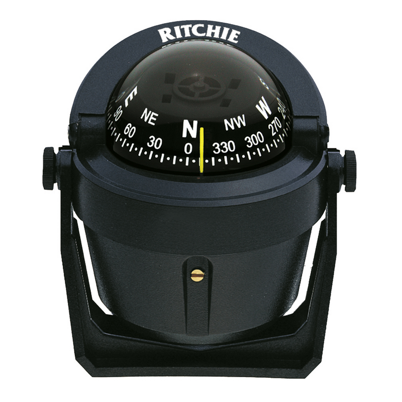 Black compas with bracket mount