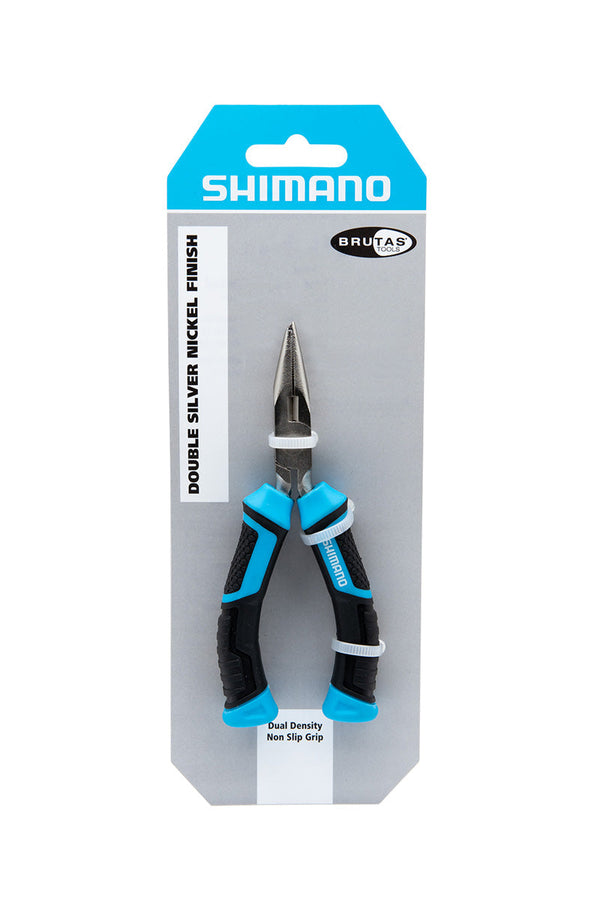 Shimano Brutas 5" Split-ring plier in package