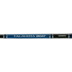 Talavera Boat Shimano logo on rod