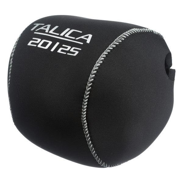 Talica 20-25 black reel cover with white lettering
