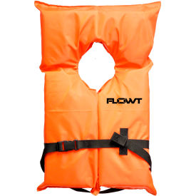 FLOWT Orange Life Vest Adult 4 Pack