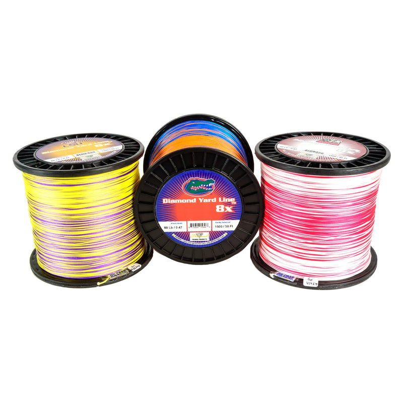 DIAMOND Collegiate Solid 8x Braid Gen3 1,500yd – Crook and Crook Fishing,  Electronics, and Marine Supplies