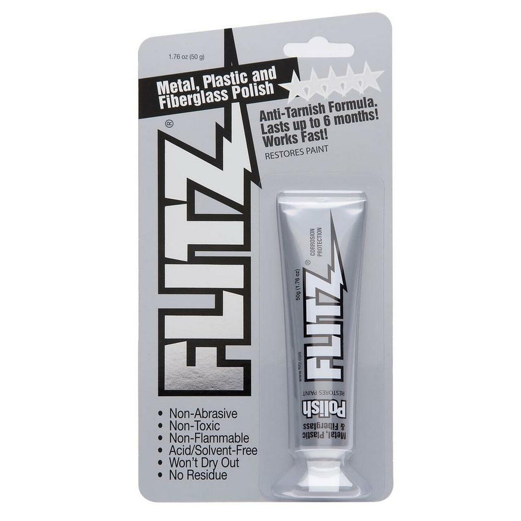 Flitz Paste Metal Polish, Fiberglass & Paint Restorer (2 lb. can)