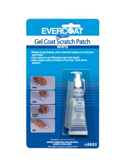 Scratch patch white