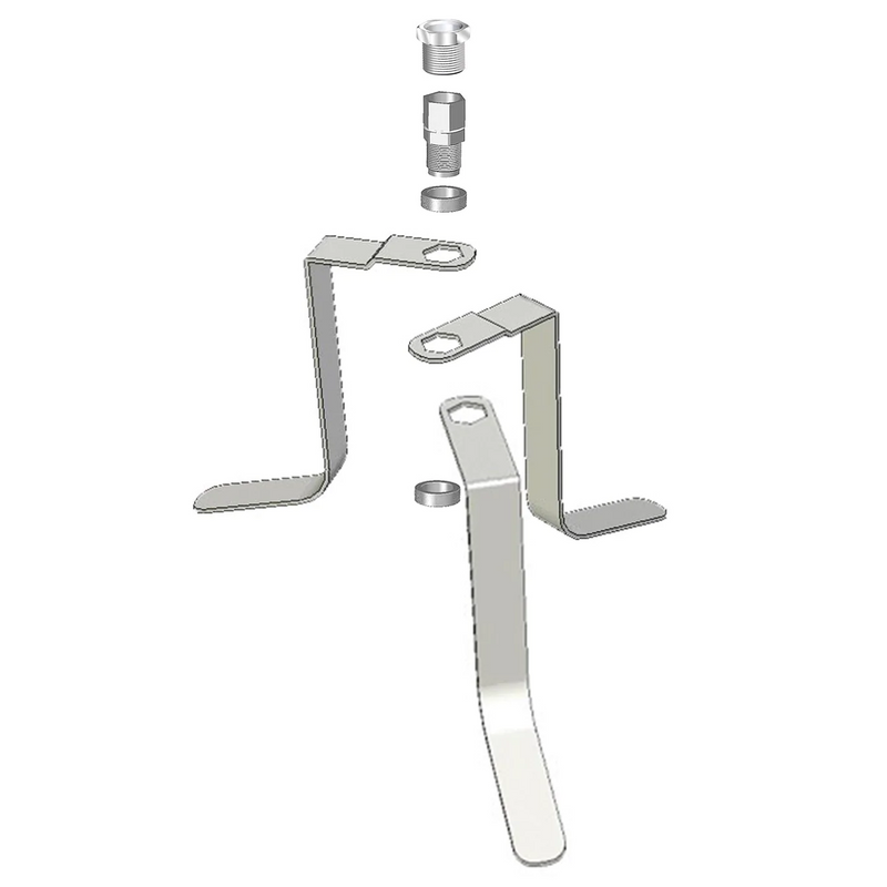Stainless steel Leg mount Diagram