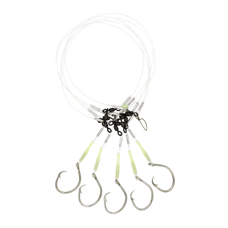 Rite Angler Deep Drop Wreckfish Rig 400lb. Mono, 5, 16/0 Hooks